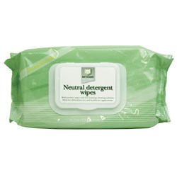 Reynard Health Neutral Detergent Wipes P50